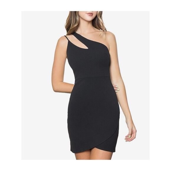 B DARLIN Dresses & Skirts - B DARLIN Womens Envelope Hem Sleeveless Mini Party Body Con Dress